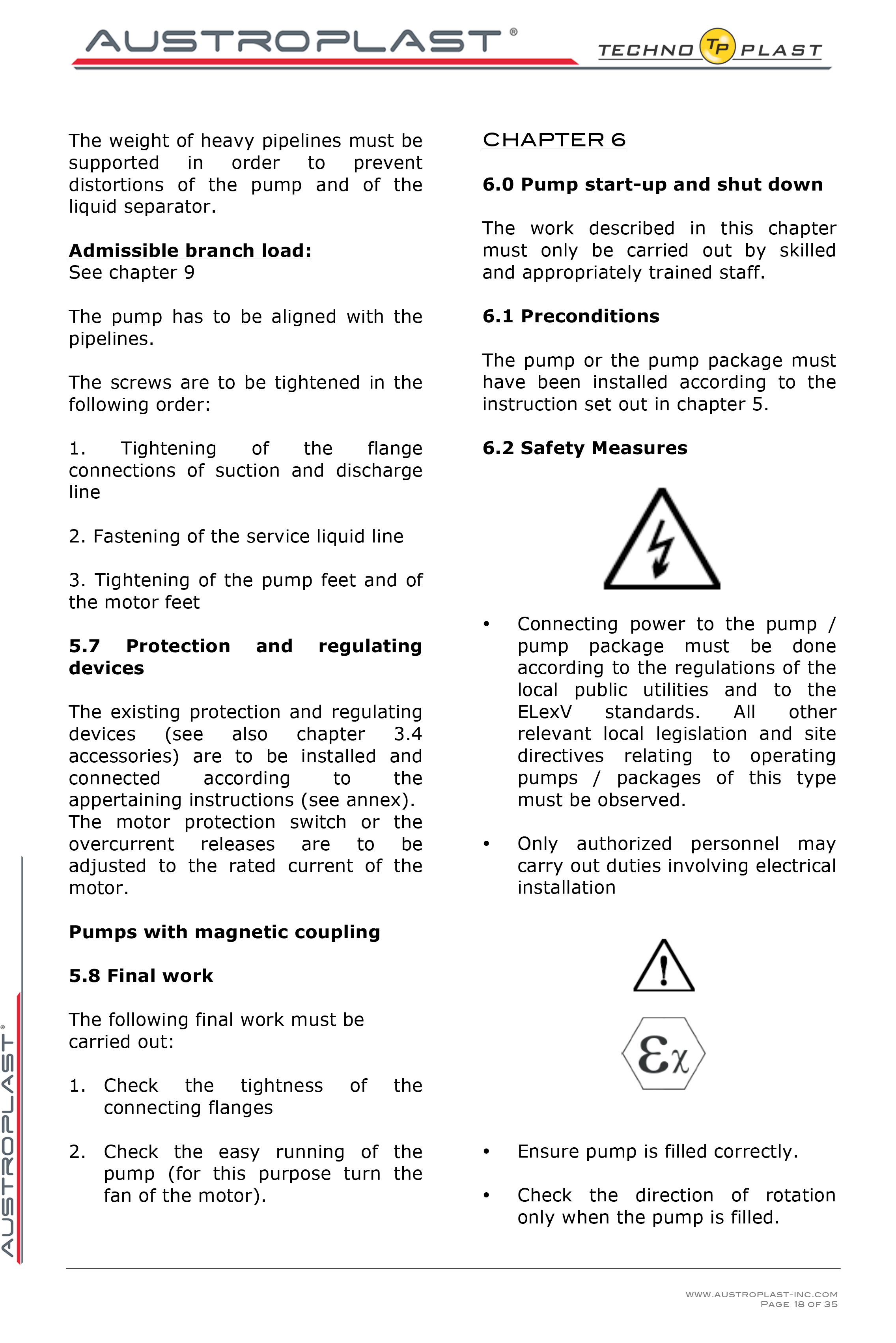 APV 150 operation manual -18