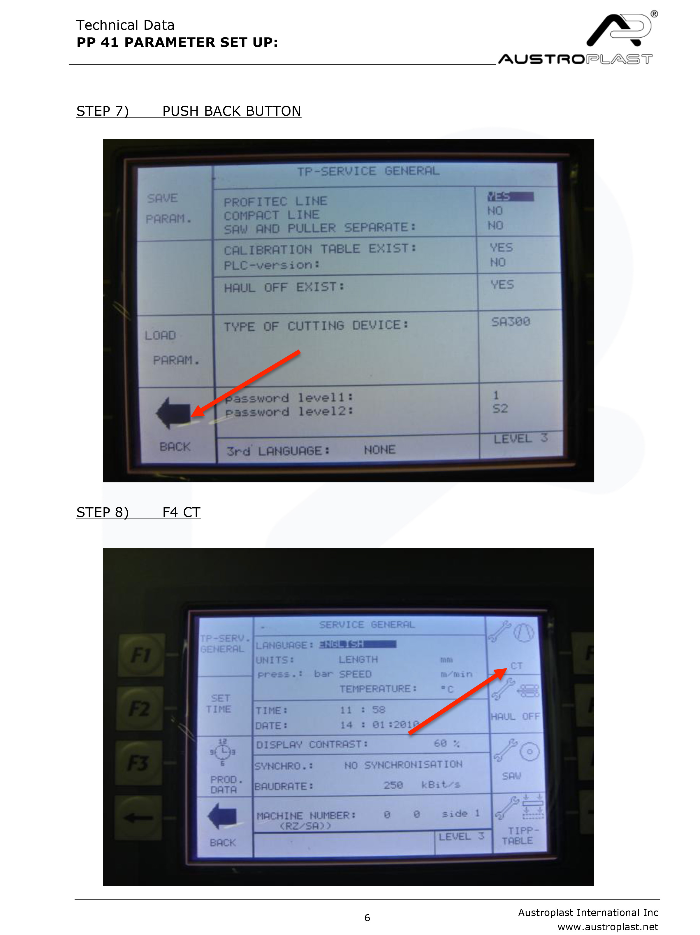 Microsoft Word - PP41 Parameter Set-up .docx